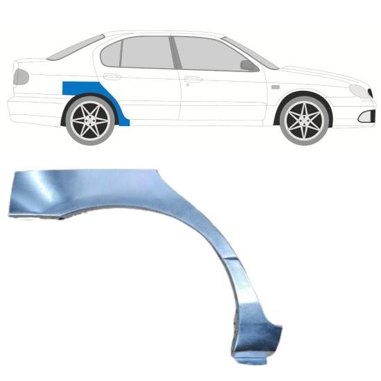 Sidovägg hjulhuskant för Nissan Primera P11 1996-2001 / Höger 6842