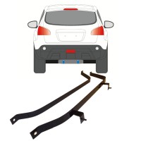 Hållarsats bränsletank för Nissan Qashqai 2007-2013 16014