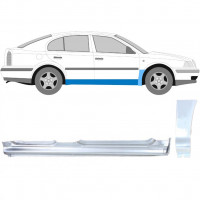 Reparationspanel för tröskel + fram skärm för Skoda Octavia 1996-2010 / Höger 11173