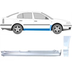 Tröskel + fram skärm reparationspanel för Skoda Octavia I 1996-2010 / Höger / Set 11173