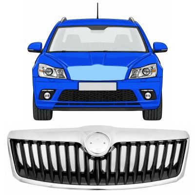 Grill för Skoda Octavia II 2008-2013 RS 17230