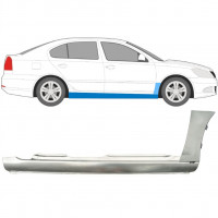 Reparationspanel för tröskel + fram skärm för Skoda Octavia 2004-2013 / Höger 11176