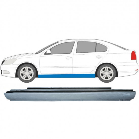 Tröskelplåt reparationspanel för Skoda Octavia 2004-2013 / Vänster 7376