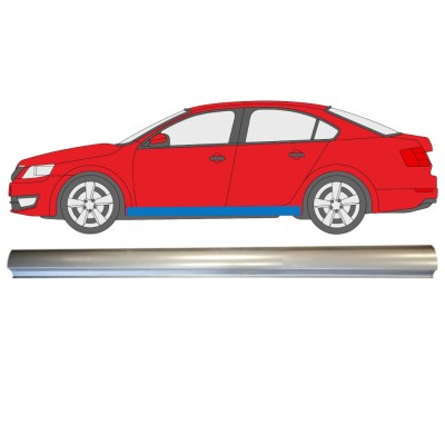 Nedre tröskelplåt reparationspanel för Skoda Octavia III 2013-2020 / Vänster 14826