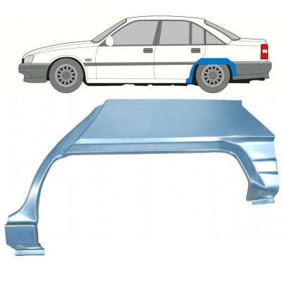 Sidovägg hjulhuskant för Opel Omega A 1986-1993 / Vänster 8073