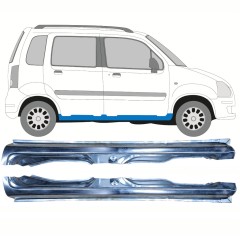 Tröskelplåt för Opel Agila 2001-2008 / Vänster+Höger / Set 10324
