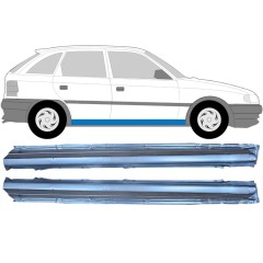 Tröskelplåt för Opel Astra F 1991-2002 / Vänster+Höger / Set 9447