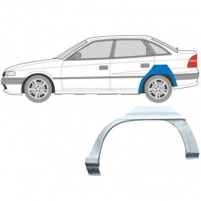 Sidovägg hjulhuskant för Opel Astra 1991-2002 / Vänster / SEDAN 7262