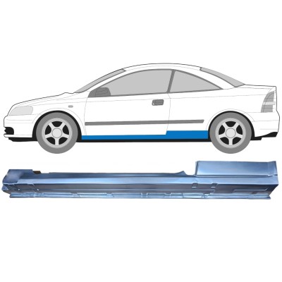 Tröskelplåt för Opel Astra G 1998-2009 / Vänster / COUPE 15963