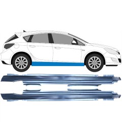 Tröskelplåt för Opel Astra J 2009-2015 / Vänster+Höger / Set 10566
