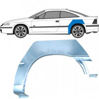 Sidovägg hjulhuskant för Opel Calibra 1990-1997 / Vänster 6356