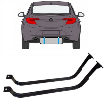 Hållarsats bränsletank för Opel Insignia 2008-2017 15991
