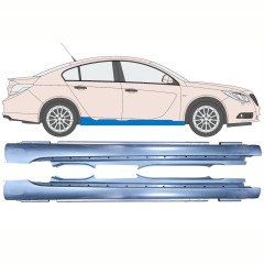 Tröskelplåt för Opel Insignia 2008-2017 / Vänster+Höger / Set 10342