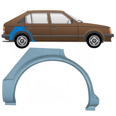 OPEL KADETT D 1979-1984 5 DÖRRAR REPARATION AV BAKSKÄRM / HÖGER