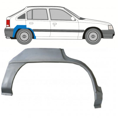 Sidovägg hjulhuskant för Opel Kadett 1984-1993 / Höger 7908