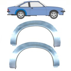 Sidovägg hjulhuskant för Opel Manta B 1975-1988 / Vänster+Höger / Set 11079