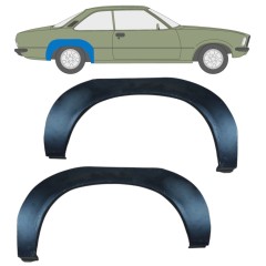 Sidovägg hjulhuskant för Opel Rekord D 1972-1977 / Vänster+Höger / Set 11100