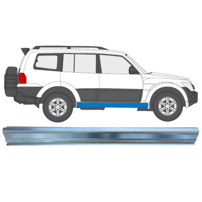 Tröskelplåt reparationspanel för Mitsubishi Pajero 2006-2021 / Höger 16349