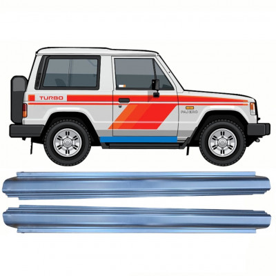 Tröskelplåt reparationspanel för Mitsubishi Pajero 1982-1992 / Set 11361