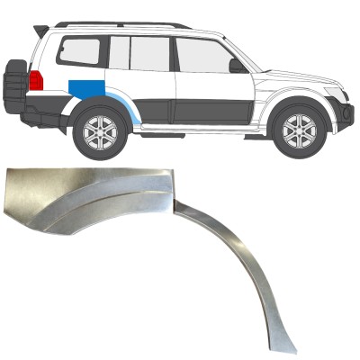 Sidovägg hjulhuskant för Mitsubishi Pajero 2006-2021 / Höger 14840