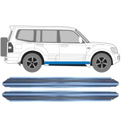 Tröskelplåt reparationspanel för Mitsubishi Pajero 1999-2006 / Vänster+Höger / Set 11362