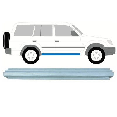 Tröskelplåt reparationspanel för Mitsubishi Pajero 1991-2001 / Vänster = Höger (symmetrisk) 15999