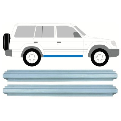 Tröskelplåt reparationspanel för Mitsubishi Pajero 1991-2001 / Vänster+Höger / Set 16000