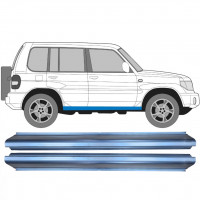 Tröskelplåt reparationspanel för Mitsubishi Pajero Pinin 1998-2007 / Set 11363