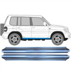 Tröskelplåt reparationspanel för Mitsubishi Pajero Pinin 1998-2007 / Vänster+Höger / Set 11363