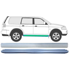 Reparationspanel för inre och yttre tröskel för Mitsubishi Pajero Sport 1996-2008 / Vänster = Höger (symmetrisk) / Set 14873