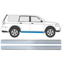 Inre tröskel reparationspanel för Mitsubishi Pajero Sport 1996-2008 / Vänster+Höger / Set 14872 Inre tröskel reparationspanel för Mitsubishi Pajero Sport 1996-2008 / Vänster+Höger / Set 14872