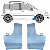 Reparationspanel till framskärm för Fiat Panda 2003-2012 / Vänster+Höger / Set 9740