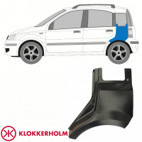 Sidovägg hjulhuskant för Fiat Panda 2003-2012 / Vänster 10752