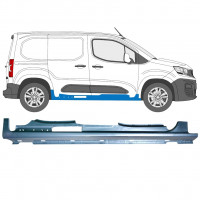 Tröskelplåt för Peugeot Partner 2018-2023 / Höger 12875