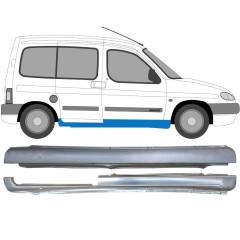 Tröskelplåt för Peugeot Partner 1996-2008 / Höger / Set 9417