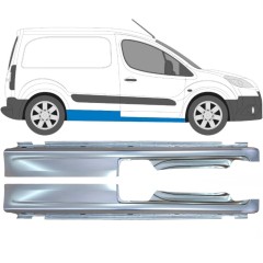 Tröskelplåt för Peugeot Partner 2008-2018 / Vänster+Höger / Set 10113