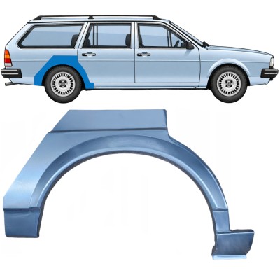 Sidovägg hjulhuskant för Volkswagen Passat B2 1980-1988 / Höger / COMBI 7110