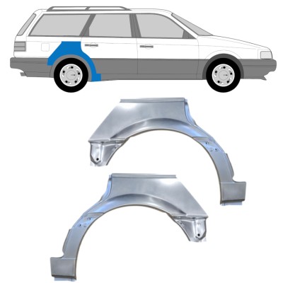 Sidovägg hjulhuskant för Volkswagen Passat B3 1988-1993 / Vänster+Höger / COMBI 14521