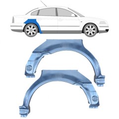 Sidovägg hjulhuskant för Volkswagen Passat B5 1996-2005 / Vänster+Höger / Set 10407