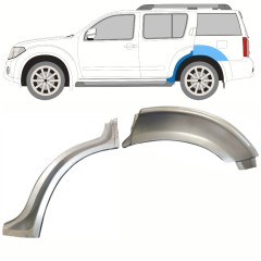 Sidovägg hjulhuskant för Nissan Pathfinder R51 2004-2013 / Vänster / Set 10355