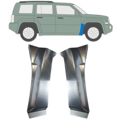 Reparationspanel till framskärm för Jeep Patriot 2006- / Vänster+Höger / Set 11190