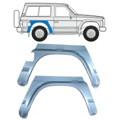 Sidovägg hjulhuskant för Nissan Patrol Y60 GY60 1990-1997 / Vänster+Höger / Set 11530