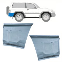 Sidovägg hjulhuskant för Nissan Patrol Y61 GY61 1997-2009 / Vänster+Höger / Set 10168