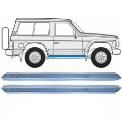 Tröskelplåt reparationspanel för Nissan Patrol Y60 GY60 1990-1997 / Vänster = Höger (symmetrisk) / Set 10465