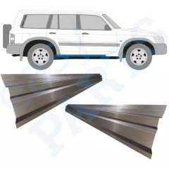Inre tröskel reparationspanel för Nissan Patrol Y61 GY61 1997-2009 / Vänster = Höger (symmetrisk) / Set 10366
