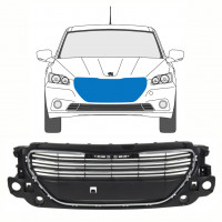 Grill för Peugeot 301 2013-2017 8498