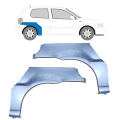 Sidovägg hjulhuskant för Volkswagen Polo 1999-2001 / Vänster+Höger / Set 9216