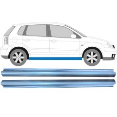 Tröskelplåt reparationspanel för Volkswagen Polo 2001-2009 / Vänster = Höger (symmetrisk) / Set 10491