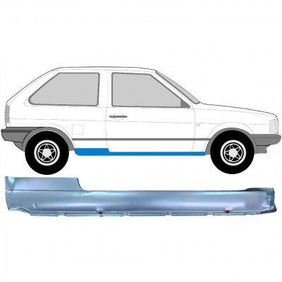 VW POLO 1981-1994 TRÖSKELPLÅT TILL / HÖGER