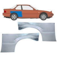 Sidovägg hjulhuskant för Honda Prelude 1987-1992 / Vänster+Höger / Set 16363